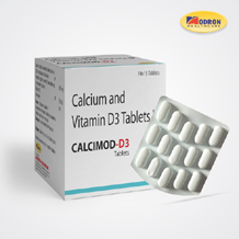 pcd franchise products in Haryana - Modron Healthcare -	tablets calcimod-d3.jpg	